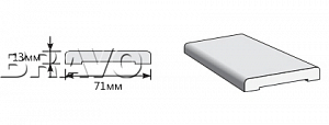 Товар Наличник Ольха 2150x71x13 BRK1275